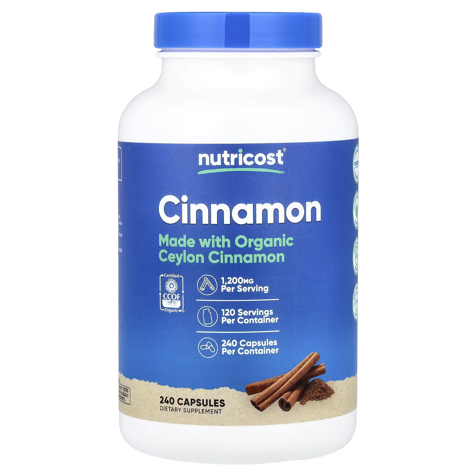 Budget brand cinnamon bottle